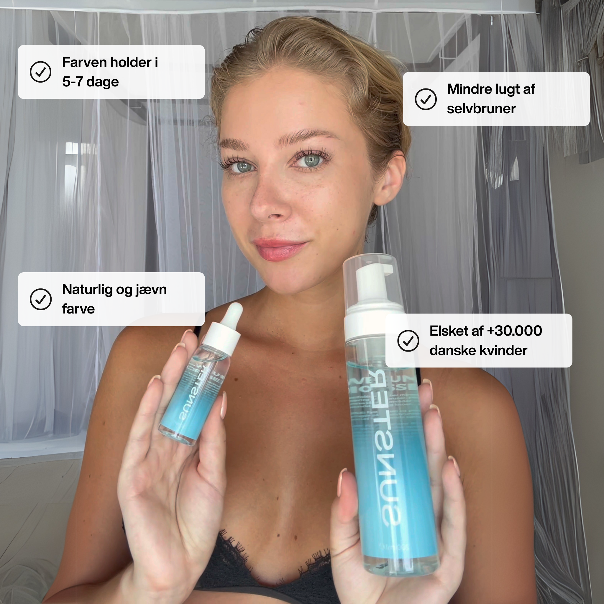 Selvbruner Mousse & Handske