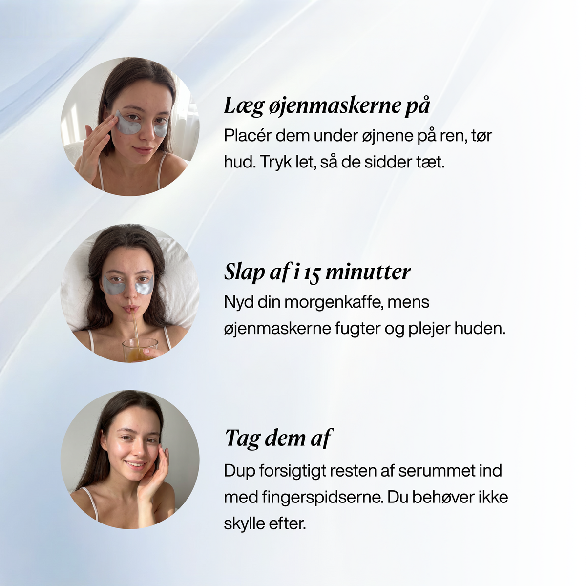 Øjenmasker mod Hævelser og Mørke Rande
