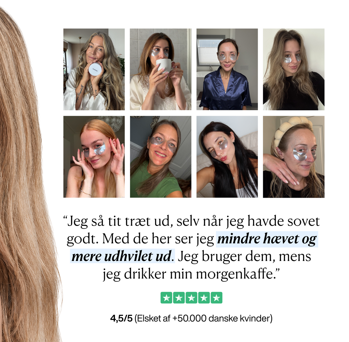Øjenmasker mod Hævelser og Mørke Rande