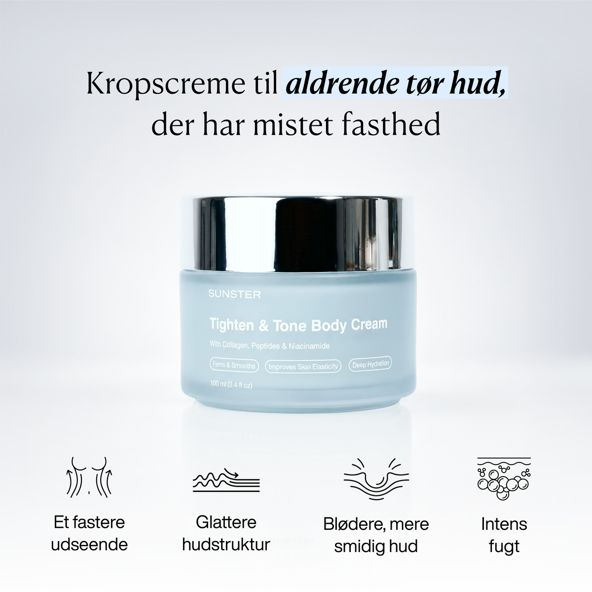Opstrammende og Fugtgivende Kropscreme