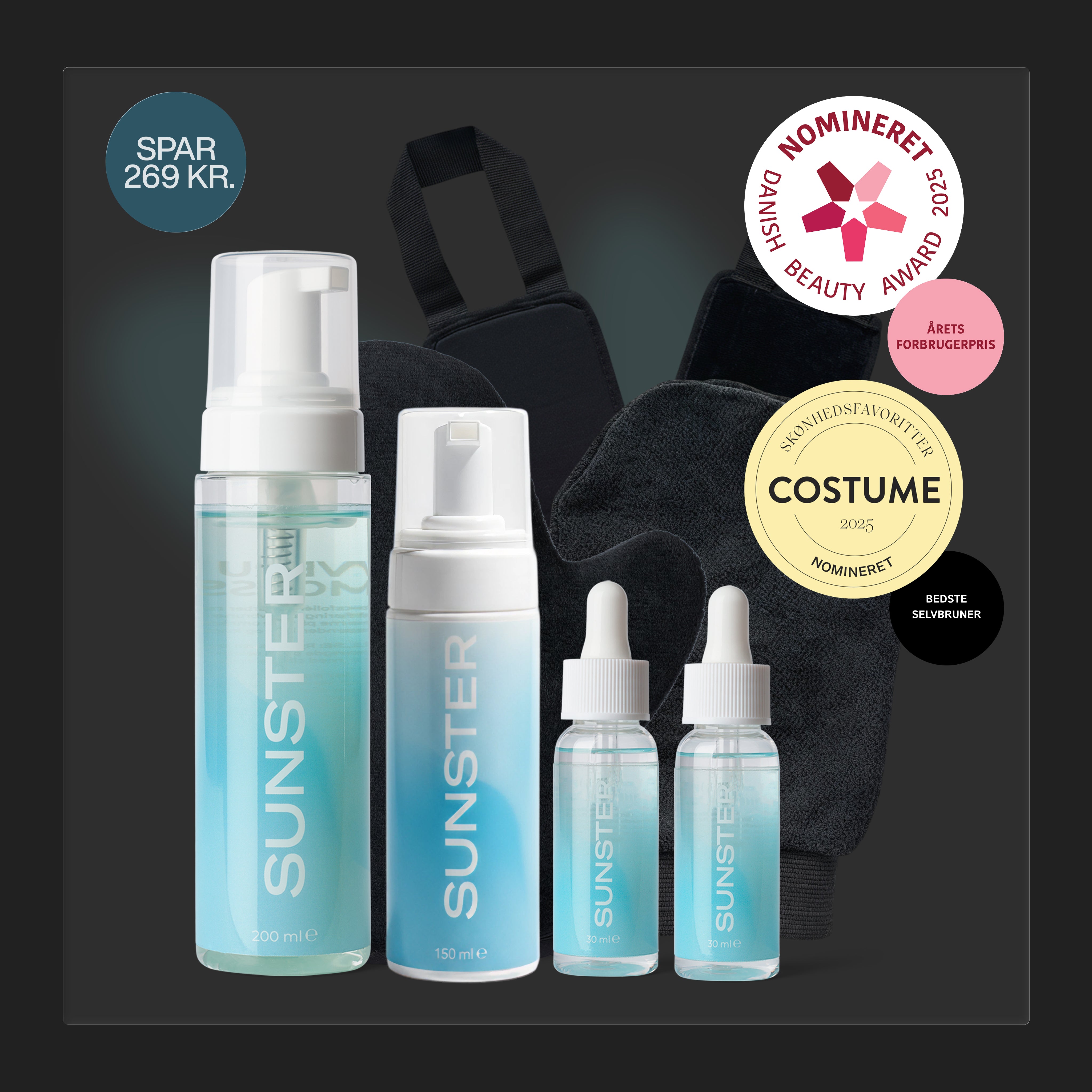 Komplet Selvbruner Pakke