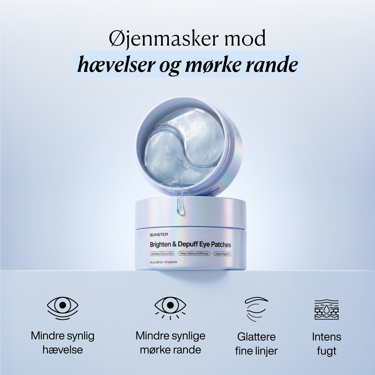 Øjenmasker mod Hævelser og Mørke Rande