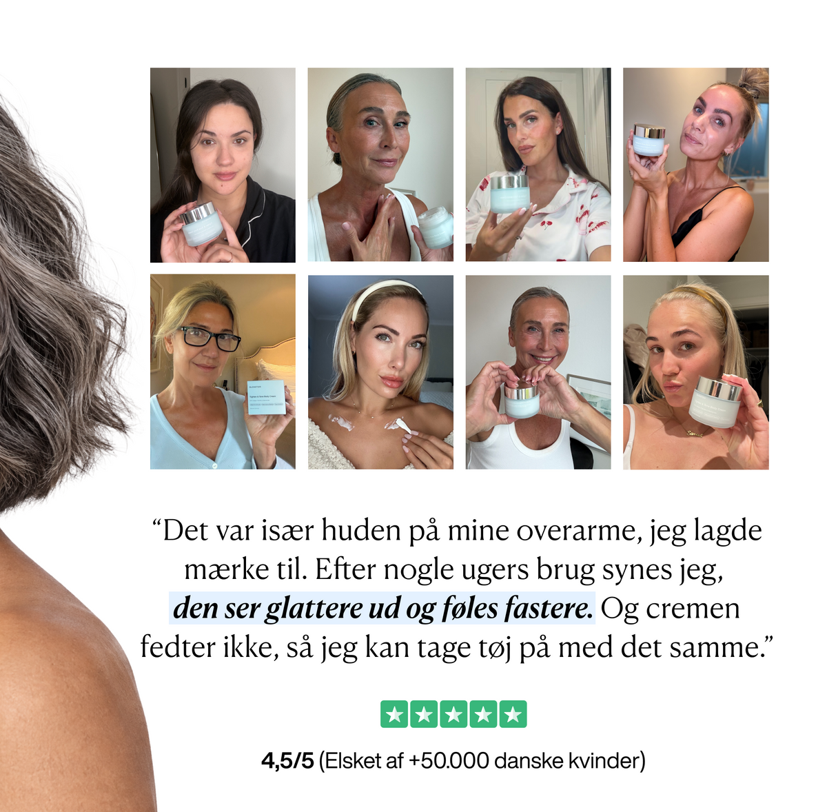 Opstrammende og Fugtgivende Kropscreme